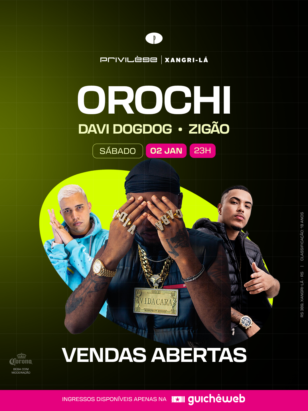Cartaz oficial de PRIVILÈGE SUL: Orochi